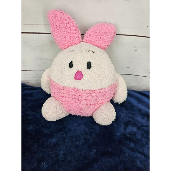 Disney Parks Pink Round Piglet Plush Fuzzy Ball Pink Winnie‎ The Pooh - Picture 4 of 6